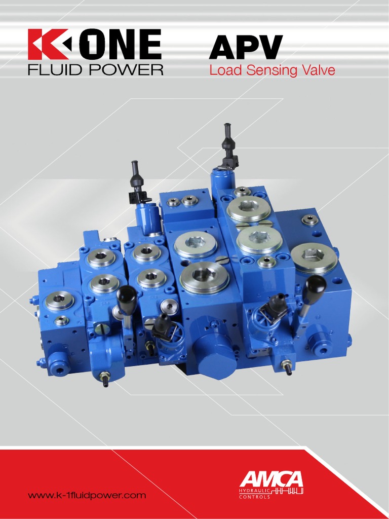 K-One APV Brochure Rev2 LowRes | PDF | Valve | Pump