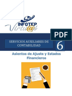 Contabilidad: Asientos de ajuste, depreciación e informes financieros