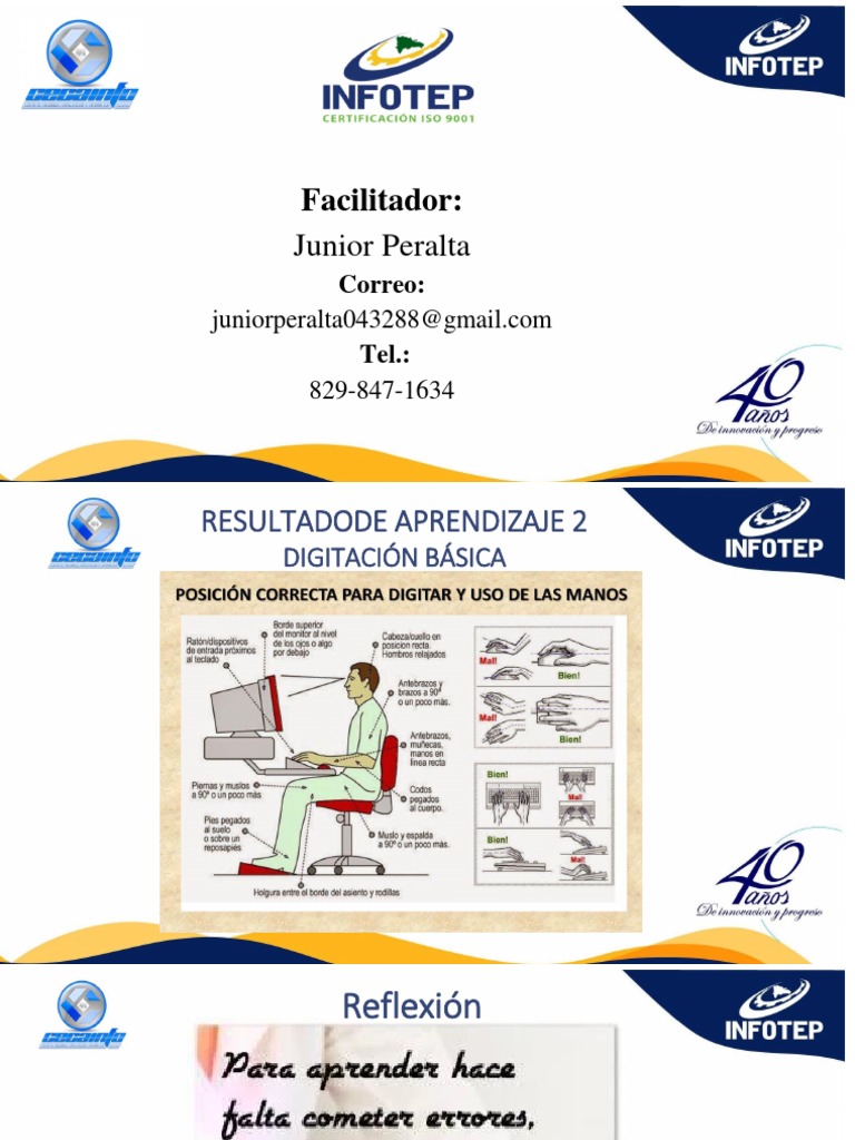 Técnicas de Digitación Básica | PDF | Informática
