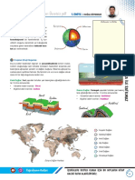 10.sınıf Coğrafya Iç Kuvvetler