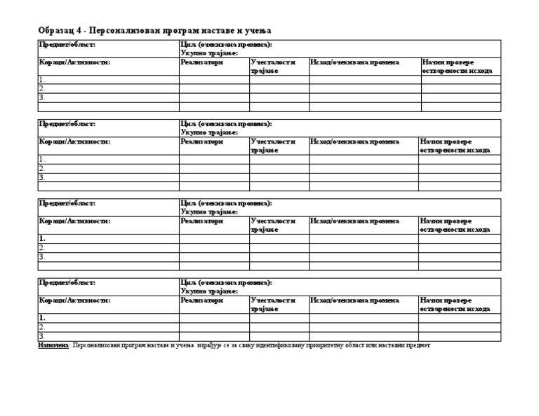Образац 4 | PDF