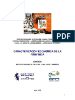 Caracterización Económica de la Provincia de Piura - Final - 2A