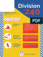 Flyer Division 240 - Les Principaux Changements 2019 - Format A5