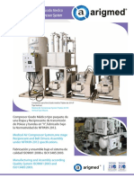 CATALOGO ARIGMED Compresor para Aire Grado Medico Medical Air Compressor System