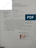 Surat Pernyataan Bayu