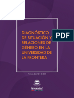 Diagnóstico de Situación y Relaciones de Género