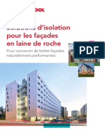 Brochure ROCKWOOL Solutions D'isolation Pour Les Façades en Laine de Roche
