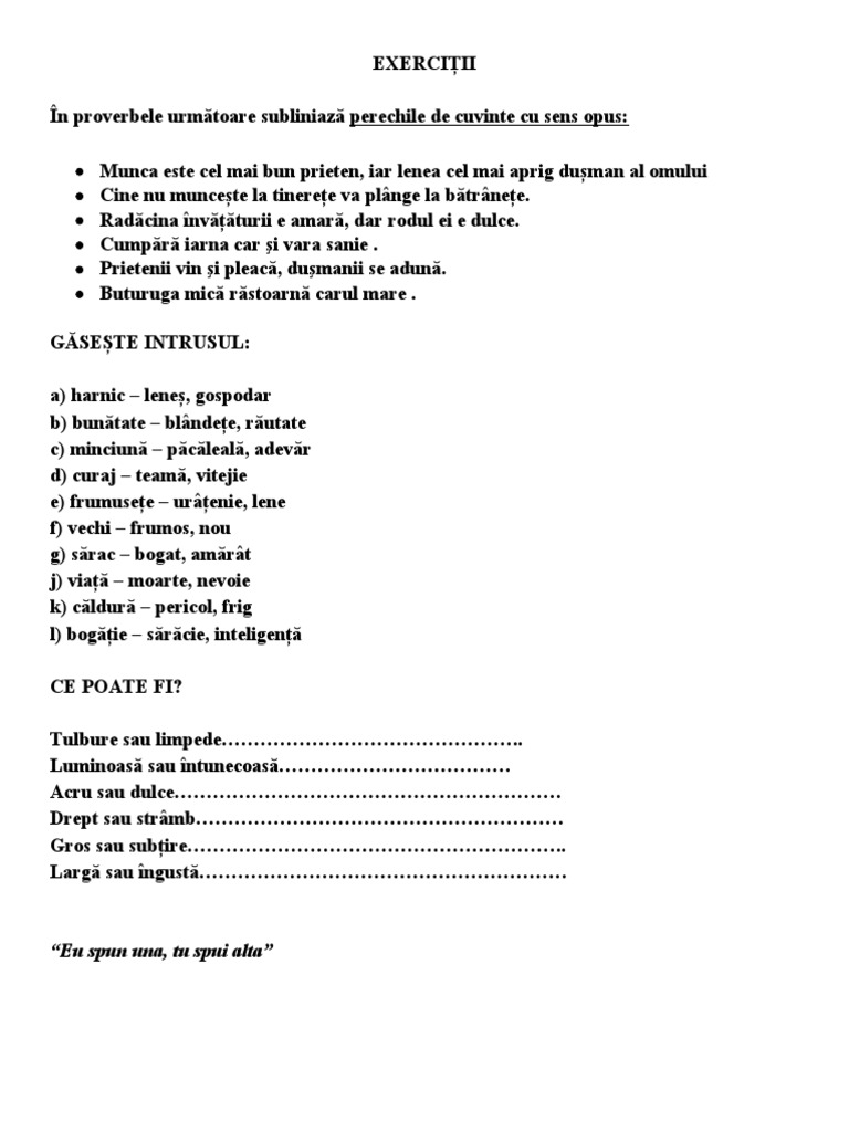 Exercitii 1.o2 | PDF