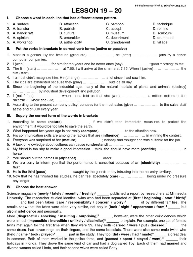 Lesson 1920 (G9) PDF Exhaust Gas Hunting