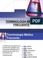 Terminología Medica y Glosario 