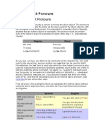 Basic Spanish Pronoun1