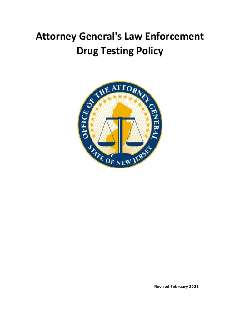 Law enforcement drug testing policy rev feb 2023 pdf drug test