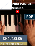 Chacarera - 3 Ejercicios Clave (Partitura)