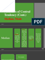 Lecture 12 Median, Mode