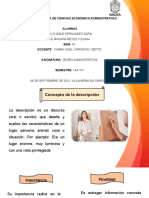 Diapositiva Concepto de La Descripcion