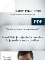 Kako Izgraditi Email Listu I Zasto Je To Vazno