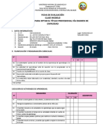 Ficha de Evaluación 2 Etapa Angel