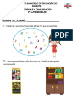 EVALUACION FEBRERO DE LENGUAJE Y COMUNICACIÓN 2o A