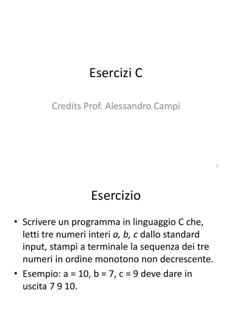 2018 Esercizi Extra Campi Introc | PDF