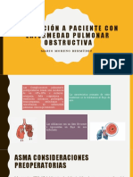 EPOC y asma: consideraciones pre, intra y postoperatorias