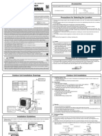 Daikin Installation Manual