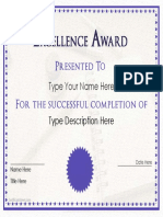 Certificatestreet SC 018