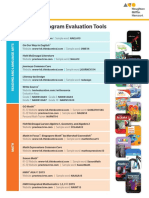 Program Evaluation Tools: Collections