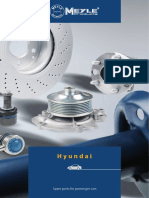 Hyundai spare parts catalog for body, brakes, drive train and more