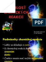 Rýchlosť chemických reakcií