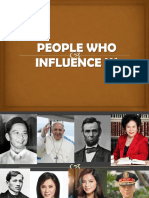 People Who Influence You