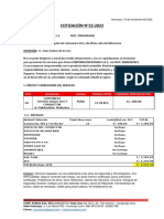 Cotizacion 022-2022 Edemsa Peru