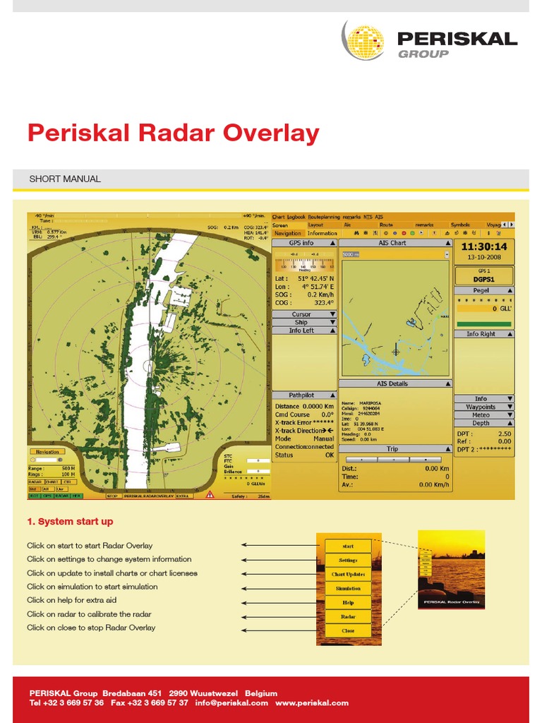 Getting Started with the Periskal Radar Overlay System A Concise Guide to Key Functions and