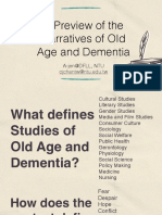 1-2. A Preview of The Old Age and Dementia Narratives (Spring 2023)