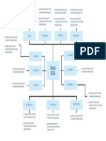 Blue Professional Extensive Mind Map Graph