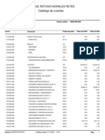 Catálogo de Cuentas