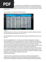 Tutorial Cara Baca Bola Dan Hitung Pasaran Bola (Handicap Bola) | PDF ...