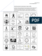 Panel de Identificacion de Sensaciones para El Niño