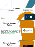 Tipos de Datos en Python