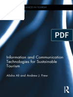 (Advances in Tourism) Alisha Ali, Andrew J. Frew - Information and Communication Technologies For Sustainable Tourism (2012, Routledge) - Libgen - Li