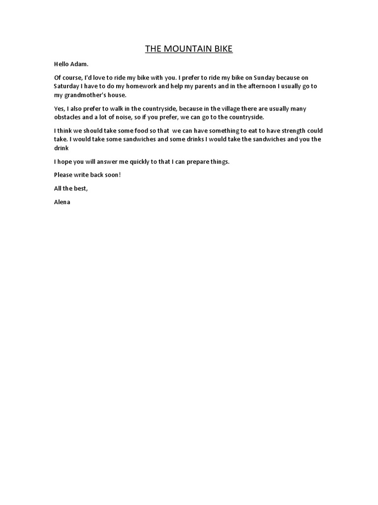 Mountain Biking Plans with Adam | PDF | Cooking, Food & Wine