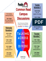 colleen boyle - design example - 2019 campus all reads book discussion flyer