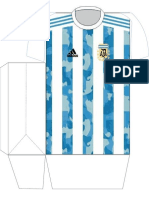 Caja Camiseta Futbol Grande