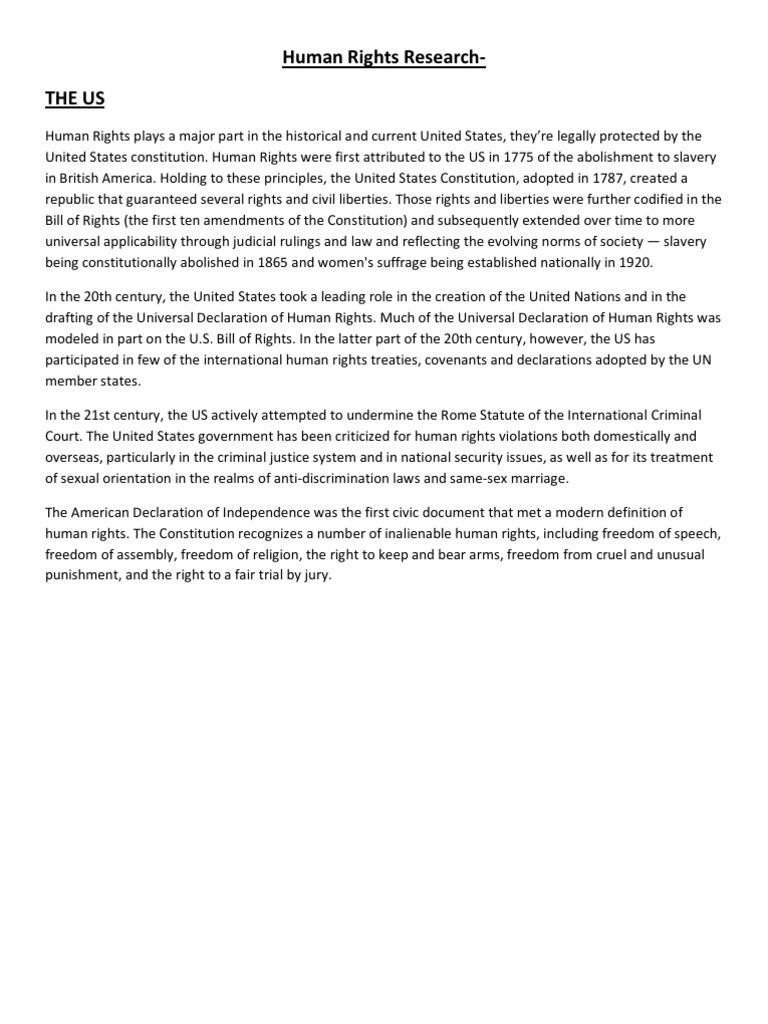 Human Rights Research Pdf Human Rights Racism