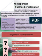 MATERI1 1. Konsep Dasar Peningkatan Kualitas Berkelanjutan