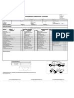 Lista general de verificación vehicular