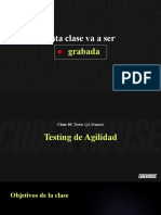 Clase 5 - Testing de Agilidad