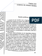 23 AZEVEDO, Cândido de. Critérios da censura literária (1999)