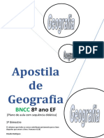 BNCC Apostila Geografia 8 Ano 1 Bimestre-1