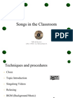 Songs in the Classroom