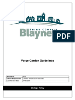 25N Verge Garden Guidelines